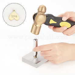 Латунь подвески KK-PH0004-39AB