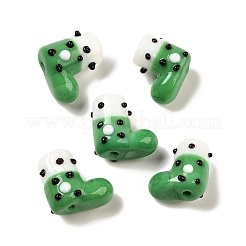 Нити бугорчатых бусин ручной работы в технике лэмпворк LAMP-U001-01H-1