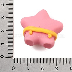 Figurine d'étoile de mer en résine opaque avec animaux marins&nbsp;RE-CBA1AA1-03D