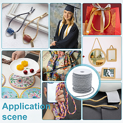 1 рулон 30 м 3-слойный полиэфирный витой шнур&nbsp;OCOR-PH0007-19D