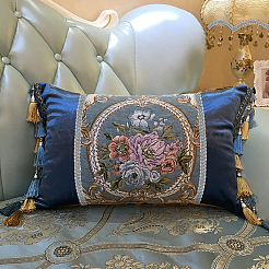 Плетеная кружевная отделка из полиэстера OCOR-WH0078-09C