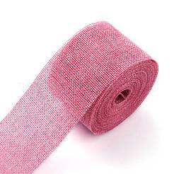 Ruban d'emballage en polyester imitation lin&nbsp;OCOR-G007-01L