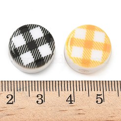 Печатные непрозрачные акриловые бусины OACR-P031-04M