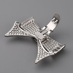 Украшения для обуви из сплава со стразами&nbsp;AJEW-WH0020-60P