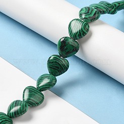 Синтетического малахита бисер нитей G-K335-01B