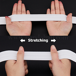 Плоский нескользящий эластичный шнур из полиэстера OCOR-GF0003-16A-02