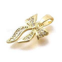 Pendentifs en laiton zircon cubique clair&nbsp;KK-B187-05G