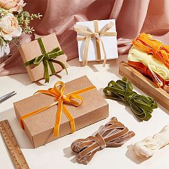 60 ярд 12 цвета односторонняя бархатная лента SRIB-AR0001-21