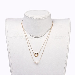 Двухслойные ожерелья NJEW-JN02683
