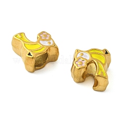 Европейские бусины из нержавеющей стали 304 STAS-D369-01G