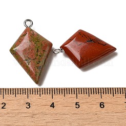 Природные и синтетические смешанные подвески драгоценных камней&nbsp;G-XCP0001-11