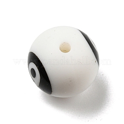 Rotondo con perline di silicone numero 9 nere&nbsp;SIL-R013-01J