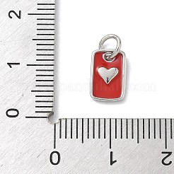 Латунь эмаль подвески&nbsp;KK-B155-15P-03