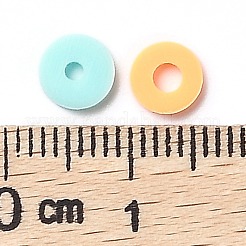 240g 24 Farben handgemachte Polymertonperlen&nbsp;CLAY-JP0001-08-6mm