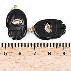 Природные подвески обсидиана&nbsp;G-Z134-05B