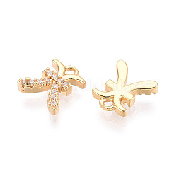 Латунные микро проложить кубического циркония подвески KK-N263-148I-G