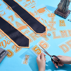 1 écharpe de remise de diplôme en polyester&nbsp;DIY-WR0005-12