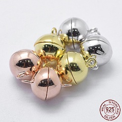 925 fascette magnetiche in argento sterling&nbsp;STER-F037-098-8mm