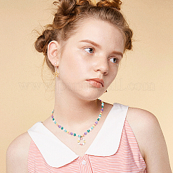 6 прядь 6-х цветных прорезиненных синтетических гематитовых бусин&nbsp;G-CA0001-42