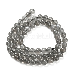 Натуральный черный лунный камень бисер пряди&nbsp;G-L631-A05-6mm