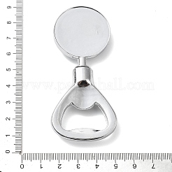 Элемент кабошона для открывания бутылок из цинкового сплава&nbsp;LS-PALLOY-D312-01P-05