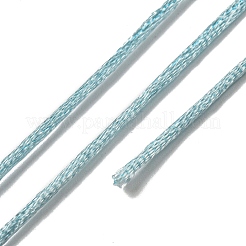 ポリエステル刺繍糸  クロスステッチの糸  ライトスカイブルー  2mm  10 M /バンドル&nbsp;OCOR-C005-B22