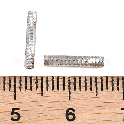 304ステンレスチューブビーズ  ステンレス鋼色  11x2mm  穴：0.5~1mm&nbsp;SA-CBA098D-08D-P