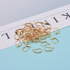 Латунная фурнитура Leverback для серег KK-F824-007G