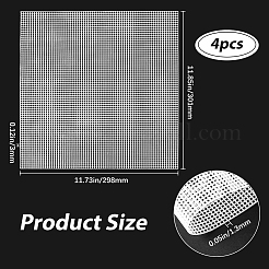 Пластиковые листы холста сетки DIY-WH0349-220C-01