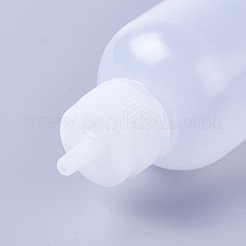 Récipient de liquide de colle en plastique&nbsp;CON-WH0006-01-50ml