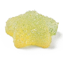 Cabochons décodés en résine&nbsp;LS-CRES-Y001-02B-06