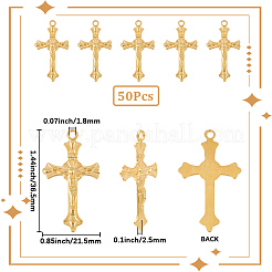 50 pièces pendentifs en alliage&nbsp;FIND-SC0022-94A