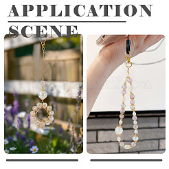 Стеклянные бусины с цветным покрытием ab&nbsp;EGLA-TA0013-18