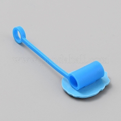 Capuchon de paille anti-poussière en PVC et silicone&nbsp;AJEW-CJC0007-02E