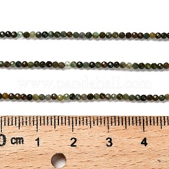 Природные африканские нефритовые бусы пряди&nbsp;LS-G-RM2025-33-2mm