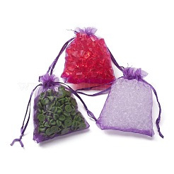 Organza-Geschenktüten mit Kordelzug&nbsp;OP-R016-9x12cm-20