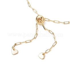 Изготовление браслетов из припаянной латуни с цепочкой-слайдером для скрепок&nbsp;AJEW-JB01556