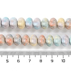Натуральные бусины из радужного алашанского агата G-NH0022-M01-01