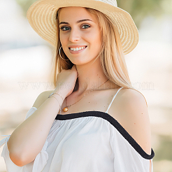 Плетеные хлопковые кружевные ленты&nbsp;SRIB-WH0011-152B