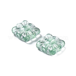 Placcatura perline acrilico trasparente&nbsp;X-OACR-G016-26O