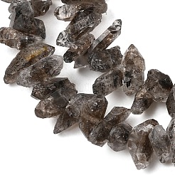 Hilos de cuentas de diamantes herkimer naturales&nbsp;GG-CBA8084-01