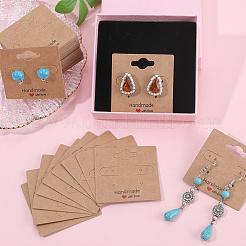 100 шт. бумажные держатели для карточек-гвоздиков CDIS-SP0001-06