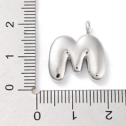 Подвески из латуни с покрытием стойки с буквами-шариками X-KK-C050-01P-M