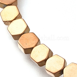 Fili di perline di ematite sintetica non magnetica elettrolitica&nbsp;G-C154-B01-01A