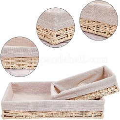 Корзины из бумажной оплетки AJEW-GA0002-26