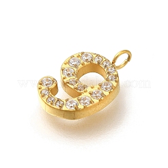 Ионное покрытие (ip) 304 нержавеющая сталь микропаве кубический цирконий подвески STAS-H228-01G-09