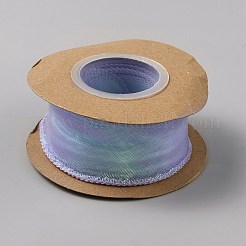 Нейлоновая лента из органзы радужного цвета длиной 9 м. OCOR-WH20017-01B