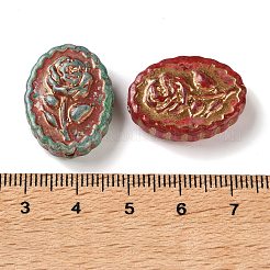 Perles vernissées manuelles&nbsp;LA-CBA4A8C-14