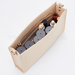 Insert organisateur de sac à main en feutre de laine&nbsp;DIY-WH0399-45B