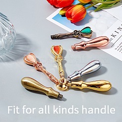 Сургучная печать латунная головка штампа AJEW-WH0209-301